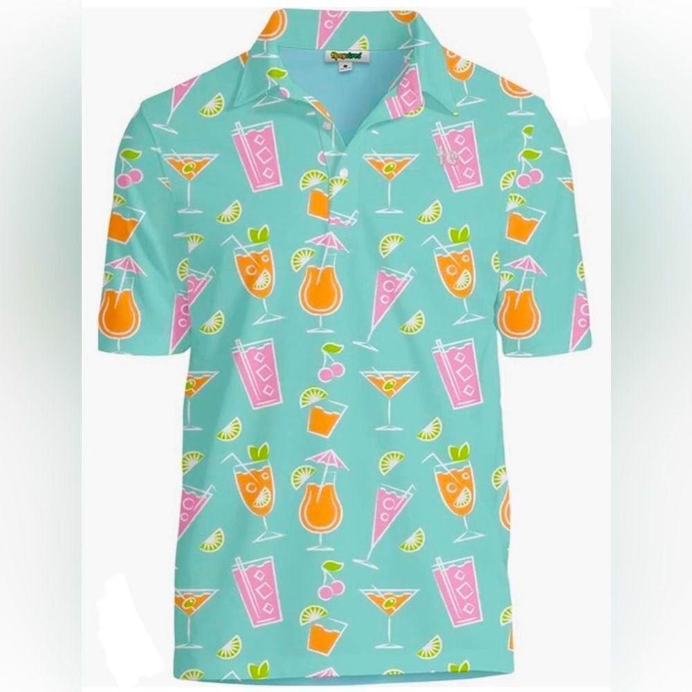 MENS GOLF SHIRT BY TIPSY ELVES